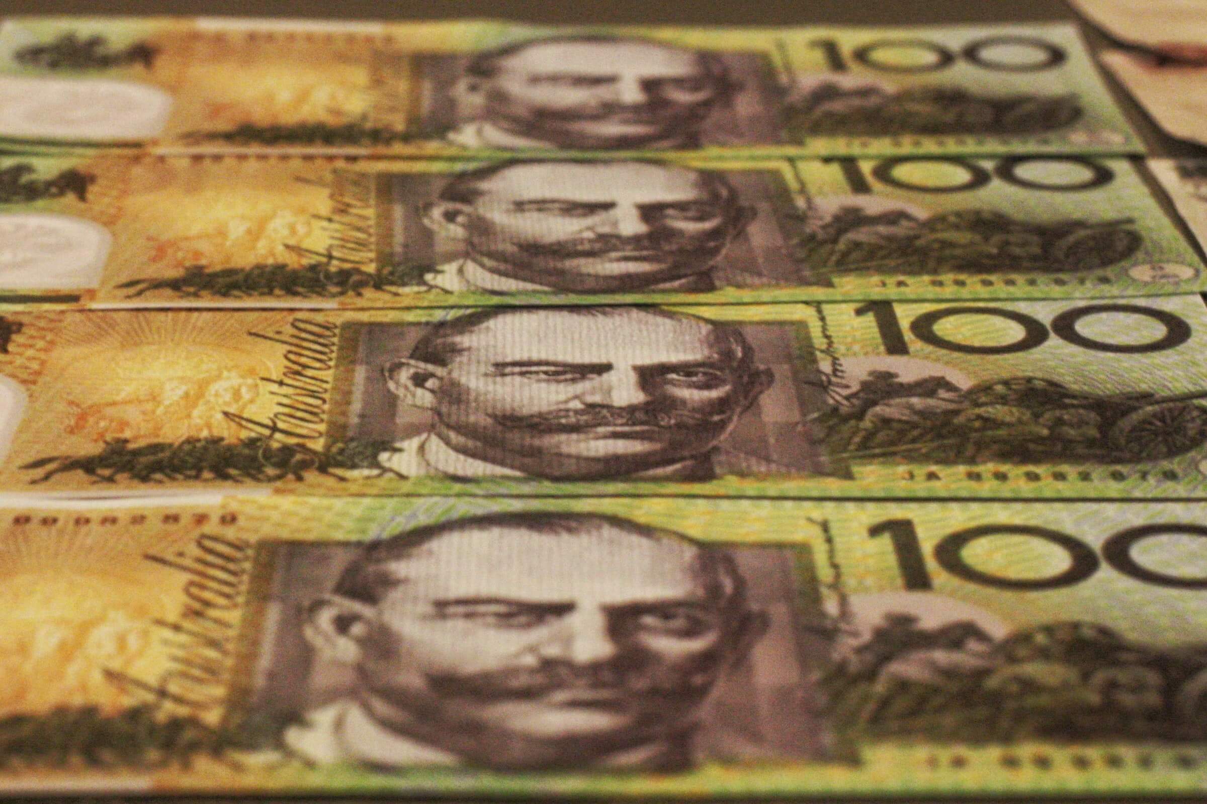 Australian $100 notes